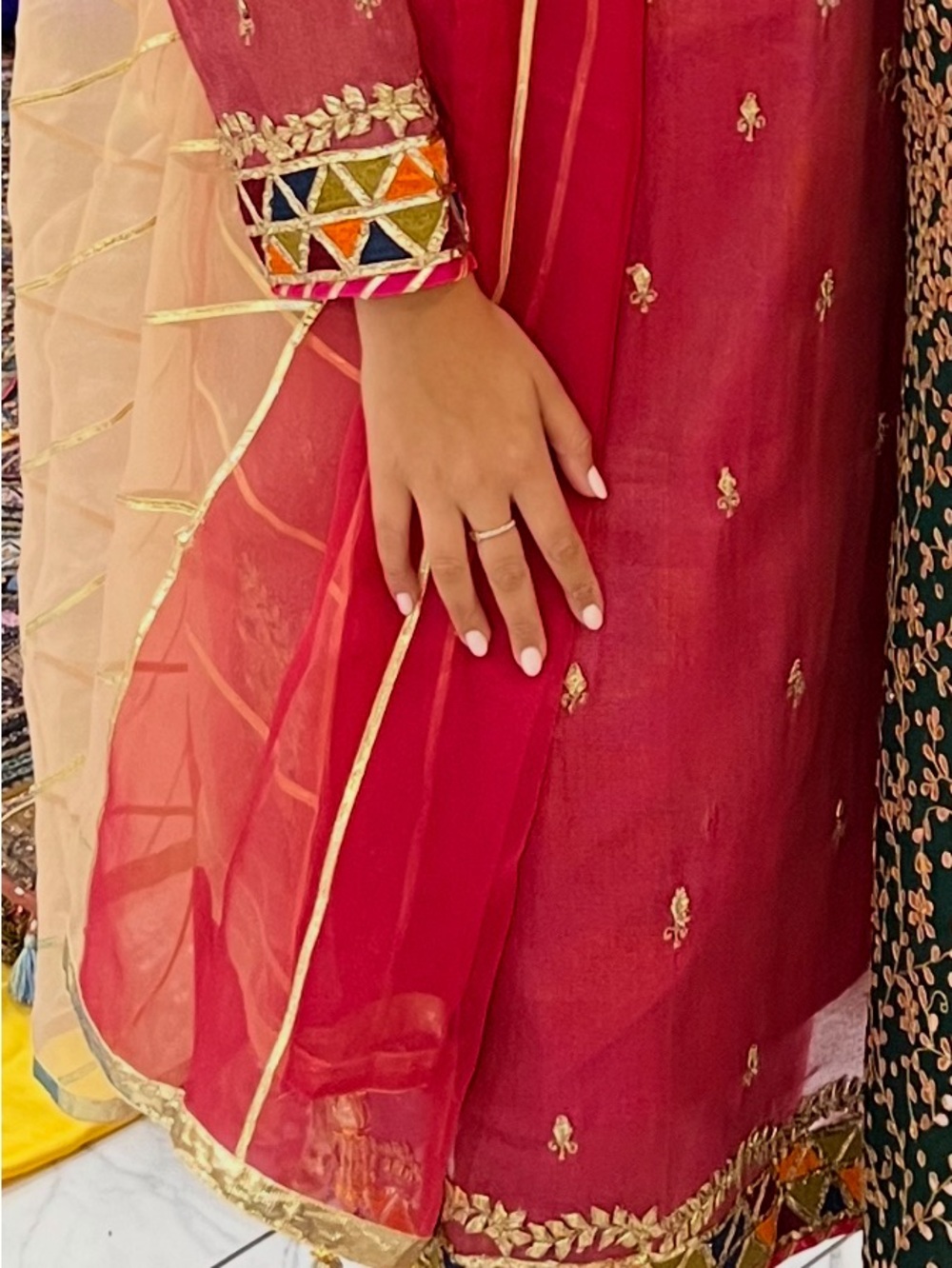 3 Pieces: Pakistani Pink Women's Suit